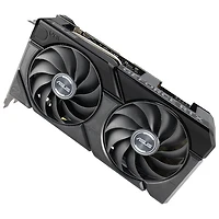Carte graphique Dual NVIDIA GeForce RTX 4060 Ti EVO OC à mémoire GDDR6 de 8 Go d'ASUS