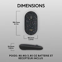 Logitech M340 1000 DPI Wireless Optical tracking Mouse - Speckles