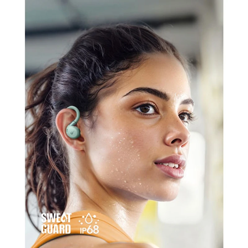 Écouteurs boutons 100 % sans fil à suppression du bruit Sport X20 de Soundcore par Anker - Menthe