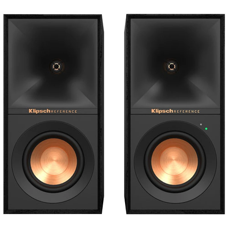 Klipsch R40PM 70-Watts Bookshelf Speaker - Pair - Black