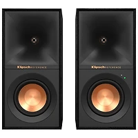 Klipsch R40PM 70-Watts Bookshelf Speaker - Pair - Black