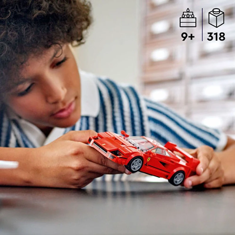 LEGO Speed Champions : La supervoiture Ferrari F40 - 318 pièces (76934)