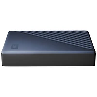 Disque dur externe USB-C/USB 3.0 My Passport Ultra de 6 To de WD (WDBEJA0060BBL-WESN) - Bleu