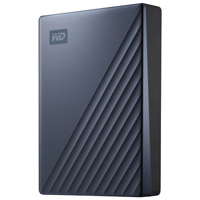 Disque dur externe USB-C/USB 3.0 My Passport Ultra de 6 To de WD (WDBEJA0060BBL-WESN) - Bleu
