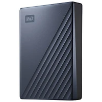 Disque dur externe USB-C/USB 3.0 My Passport Ultra de 6 To de WD (WDBEJA0060BBL-WESN) - Bleu