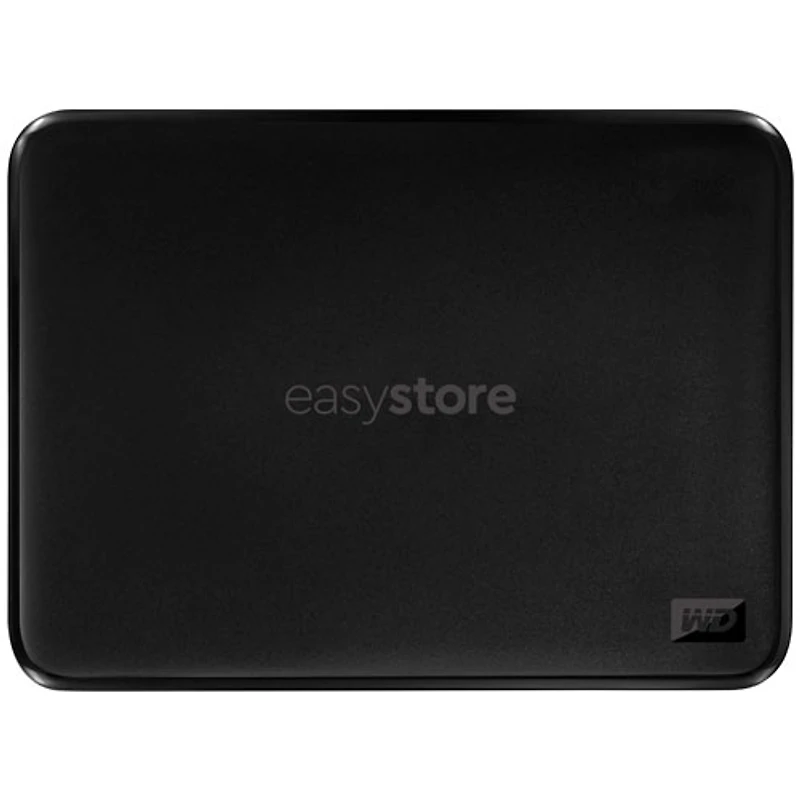 Disque dur externe portatif USB 3.2 easystore de 6 To de WD (WDBUWJ0060BBK-WESN) - Noir
