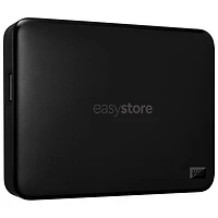 Disque dur externe portatif USB 3.2 easystore de 6 To de WD (WDBUWJ0060BBK-WESN) - Noir