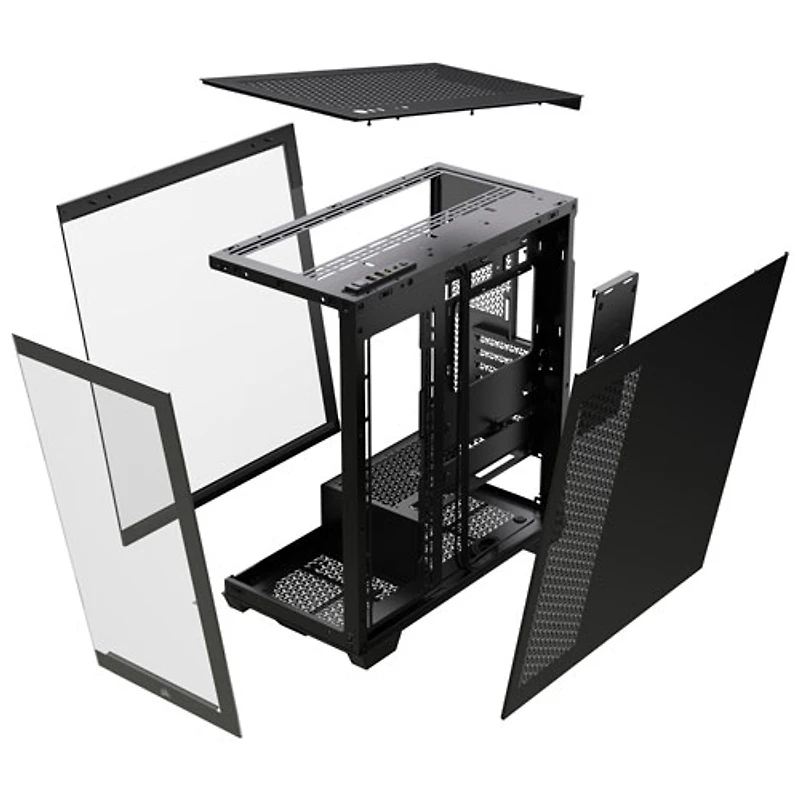 Tour d'ordinateur mi-haute ATX 3500X de Corsair - Noir