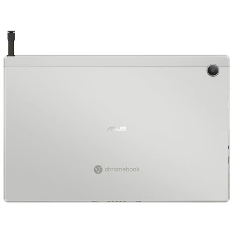 Chromebook détachable 2-en-1 de 10,5 po CM30 d'ASUS avec stylet - Argenté brouillard (MediaTek K 520/RAM 4 Go/128 Go eMMC)