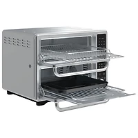 Four double avec convection, friture à air chaud et sonde Pro Duo de Bella - 0,85 pi³/24 l - Acier inoxydable - Exclusivité de Best Buy
