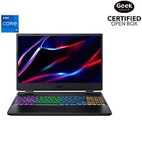Boîte ouverte - Portable de jeu de 15,6 po Nitro 5 d'Acer - Noir (Ci7-12650H d'Intel/SSD 512 Go/RAM 16 Go/GeForce RTX 4050/Windows 11)