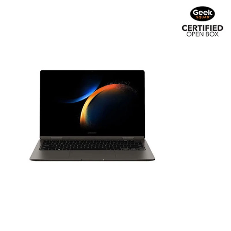 Boîte ouverte - Portable Galaxy Book3 360 tactile 2-en-1 13,3 po de Samsung (Ci7-1360P Intel/SSD 512 Go/RAM 16 Go/Windows 11) - Anglais