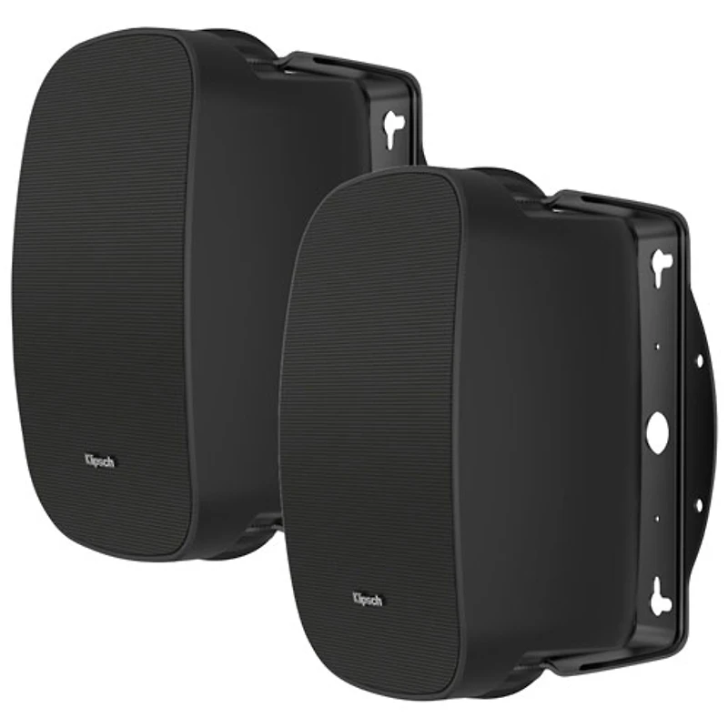 Klipsch RSM-525 260-Watt Outdoor All-Weather 5-Way Speaker System - Pair - Black