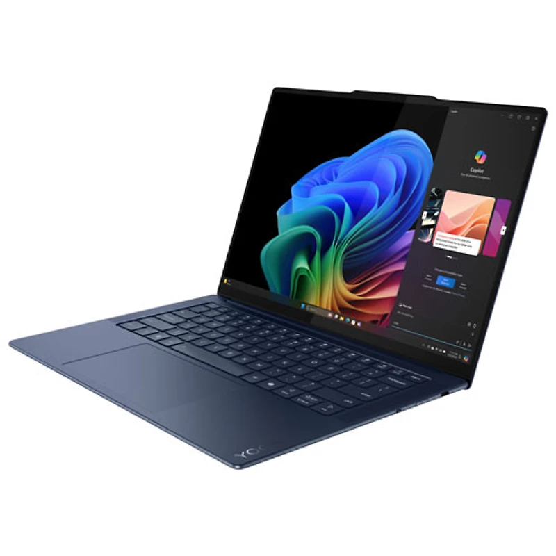 Portable à écran tactile DELO de 14,5 po Yoga Slim 7x de Lenovo avec Copilot+ (Snapdragon X Elite/RAM 16 Go/SSD 1 To)