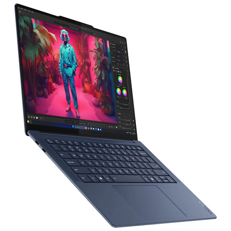 Portable à écran tactile DELO de 14,5 po Yoga Slim 7x de Lenovo avec Copilot+ (Snapdragon X Elite/RAM 16 Go/SSD 1 To)