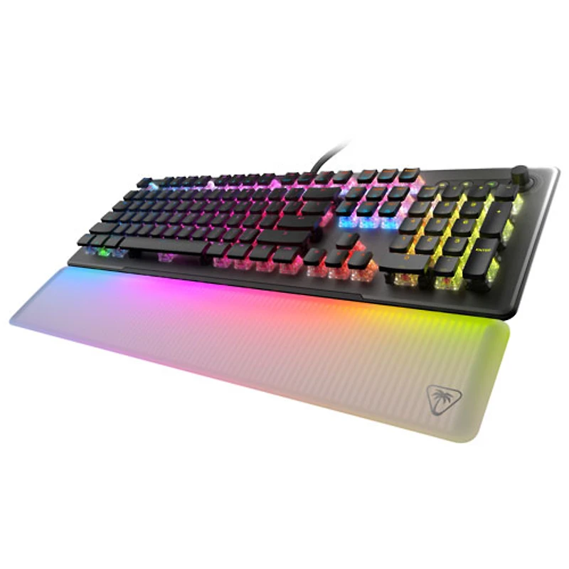Clavier de jeu pleine grandeur à touches mécaniques optiques rétroéclairées Red Vulcan II Max de Turtle Beach - Exclusivité de Best Buy