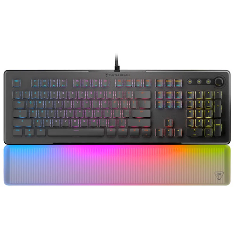 Clavier de jeu pleine grandeur à touches mécaniques optiques rétroéclairées Red Vulcan II Max de Turtle Beach - Exclusivité de Best Buy