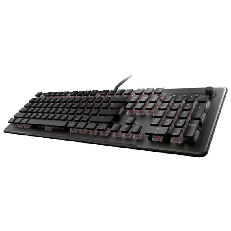 Clavier de jeu pleine grandeur à touches mécaniques optiques rétroéclairées Red Vulcan II Max de Turtle Beach - Exclusivité de Best Buy