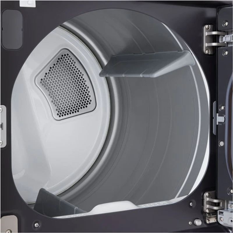 Sécheuse électrique à contrôle arrière de très grande capacité 7,3 pi³ de LG (DLE8400BE) - Noir mat