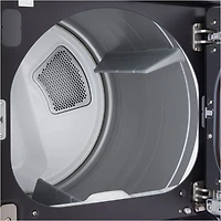 Sécheuse électrique à contrôle arrière de très grande capacité 7,3 pi³ de LG (DLE8400BE) - Noir mat