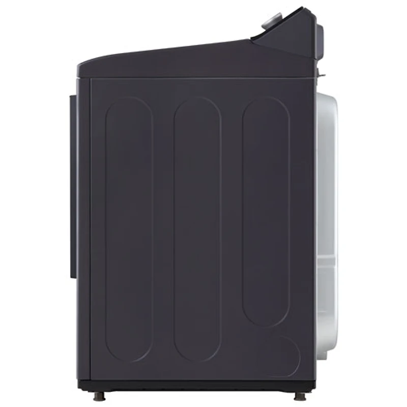 Sécheuse électrique à contrôle arrière de très grande capacité 7,3 pi³ de LG (DLE8400BE) - Noir mat