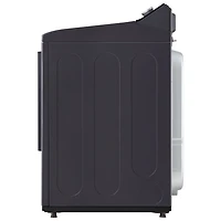 Sécheuse électrique à contrôle arrière de très grande capacité 7,3 pi³ de LG (DLE8400BE) - Noir mat