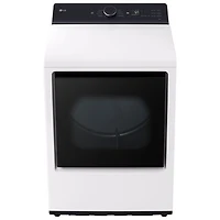 Sécheuse électrique de 7,3 pi³ de LG (DLE8400WE) - Blanc alpin