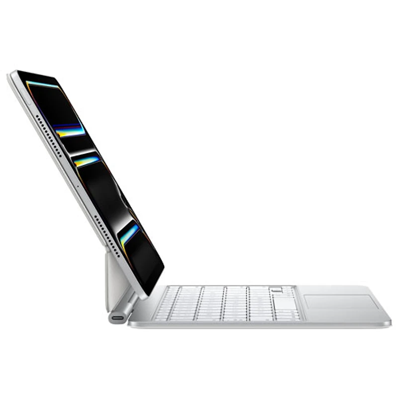 Clavier Magic Keyboard d'Apple pour iPad Pro de 11 po (M4) - Français - Blanc