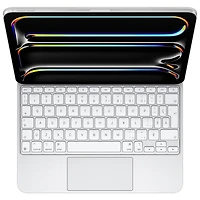 Clavier Magic Keyboard d'Apple pour iPad Pro de 11 po (M4) - Français - Blanc