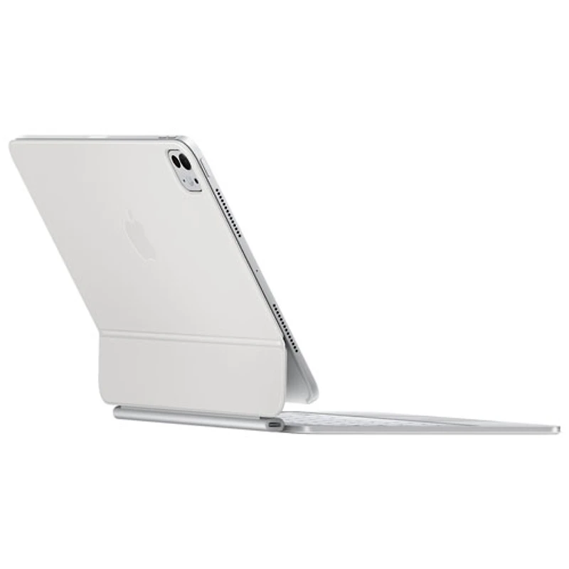 Clavier Magic Keyboard d'Apple pour iPad Pro de 11 po (M4) - Français - Blanc