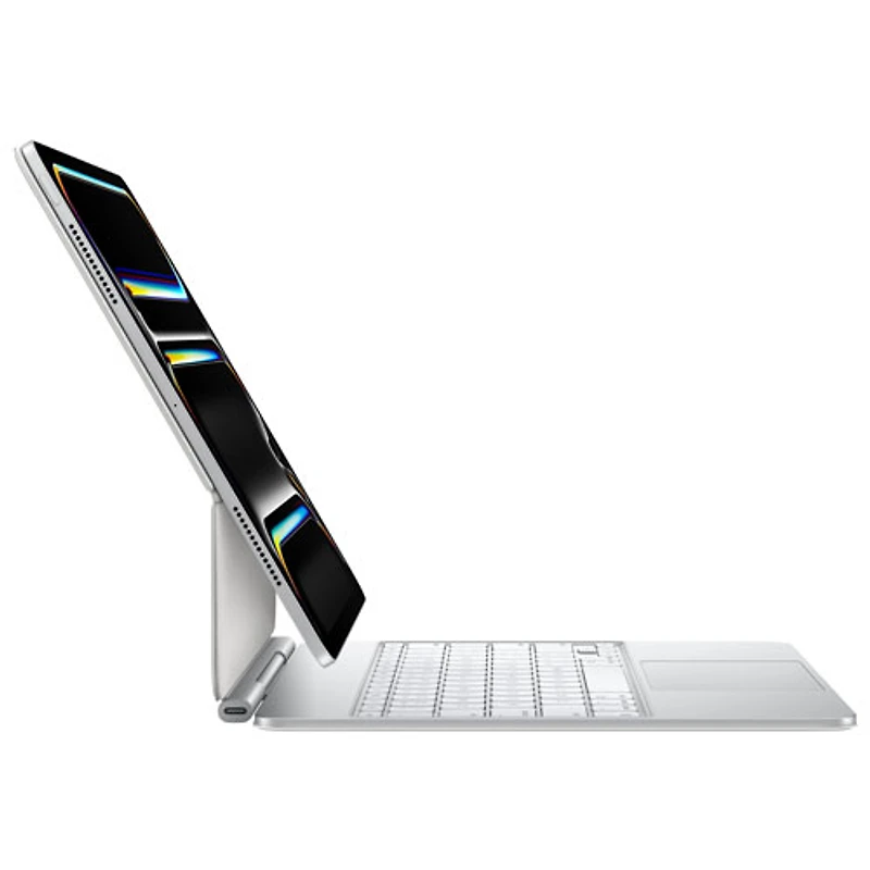Clavier Magic Keyboard d'Apple pour iPad Pro de 13 po (M4) - Français - Blanc