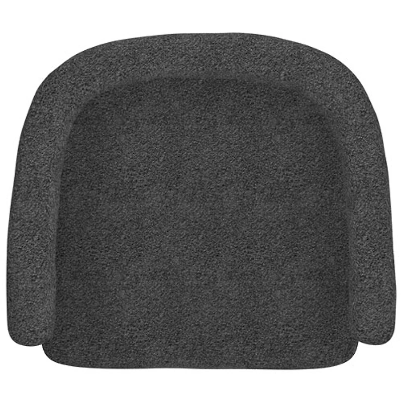 Scarlet Contemporary Fabric Dining Chair - Set of 2 - Charcoal