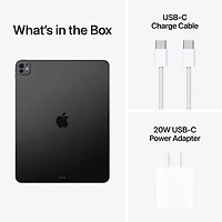 iPad Pro 13 po 512 Go avec Wi-Fi et 5G d'Apple (7e génération) - Noir infini