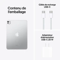 Apple iPad Pro 11" 1TB with Nano-Etched Glass, Wi-Fi & 5G (5th Generation) - Silver