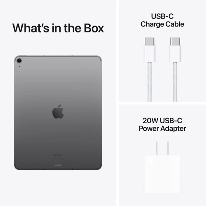 iPad Air 13 po Go avec Wi-Fi et 5G d'Apple (6e génération