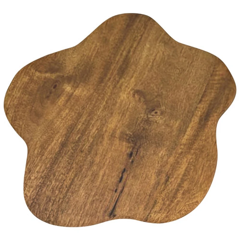 Mayal Small Contemporary Coffee Table - Walnut