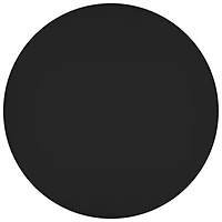 Table basse ronde contemporaine Boden - Noir/Noyer