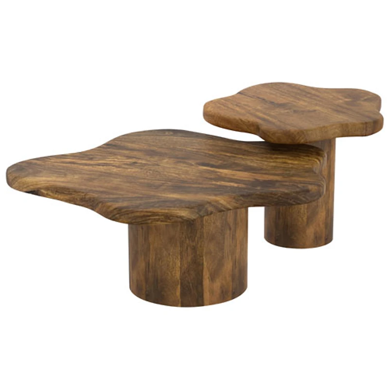 Ensemble de 2 tables contemporaines Mayal - Noyer