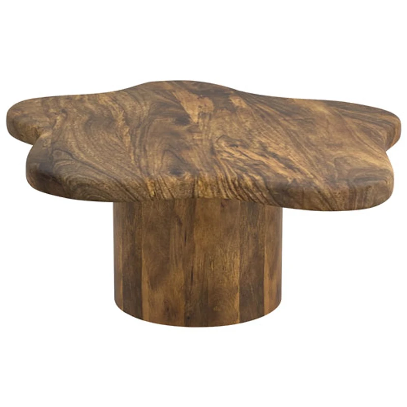 Mayal Large Contemporary Coffee Table - Walnut