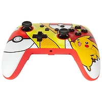 Manette avec fil améliorée de PowerA pour Switch - Pikachu