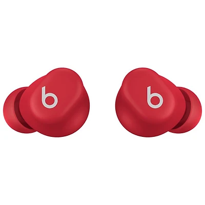 Écouteurs boutons 100 % sans fil à isolation sonore Solo Buds de Beats by Dr. Dre - Rouge transparent