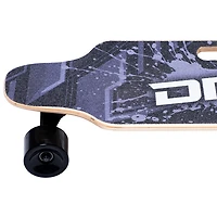 Planche à roulettes longue électrique Mako de Droyd (moteur de 300 W/autonomie maximale de 15 km/vitesse maximale de 16 km/h)
