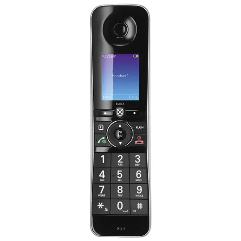 Téléphone sans fil Bluetooth à 1 combiné DECT 6.0 D871 de Motorola - Noir