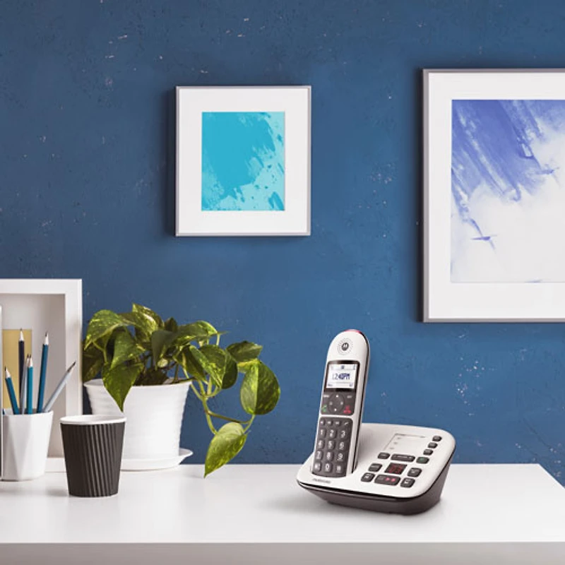 Motorola CD501 DECT 6.0 1-Handset Cordless Phone - White