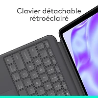 Logitech Combo Touch Keyboard Case with Trackpad for iPad Pro 13" (7th Gen) - Graphite - English