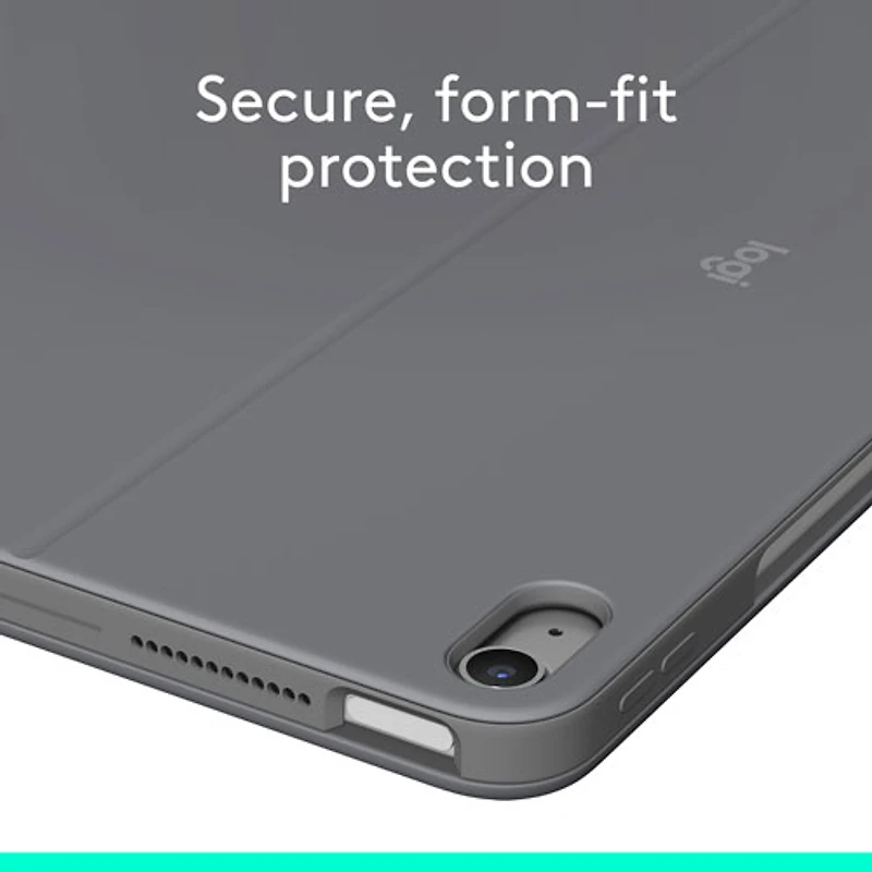 Logitech Combo Touch Keyboard Case with Trackpad for iPad Air 13" (M2 & M3), iPad Air (5th gen) - Oxford Grey - Eng