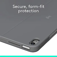Logitech Combo Touch Keyboard Case with Trackpad for iPad Air 13" (M2 & M3), iPad Air (5th gen) - Oxford Grey - Eng