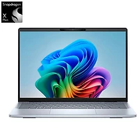 Portable à écran tactile de 14 po Inspiron 14 Plus de Dell avec Copilot+ - Bleu glacier (Snapdragon X Plus/RAM 16 Go/SSD 512 Go)