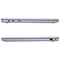 Portable à écran tactile de 14 po Inspiron 14 Plus de Dell avec Copilot+ - Bleu glacier (Snapdragon X Plus/RAM 16 Go/SSD 512 Go)