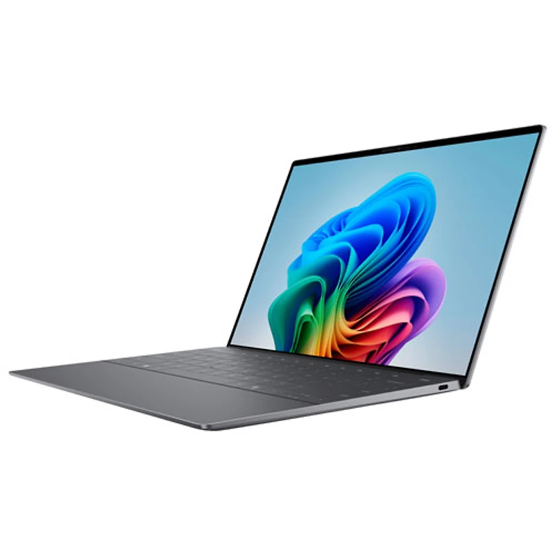 Portable à écran tactile DELO de 13,4 po XPS de Dell avec Copilot+ - Graphite (Snapdragon X Elite/RAM 16 Go/SSD 512 Go/Windows 11)